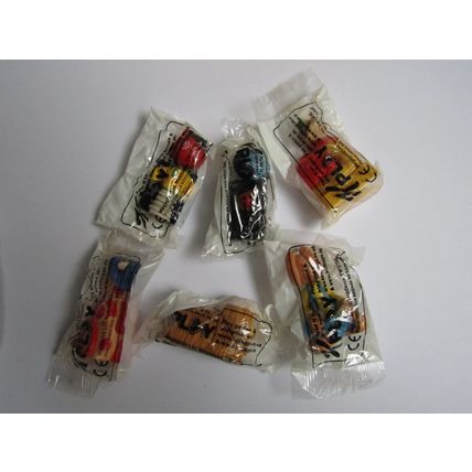 Kellogg`s - 2005 Magic Roundabout Cereal Box & Set of 6 Pencil Toppers Sealed