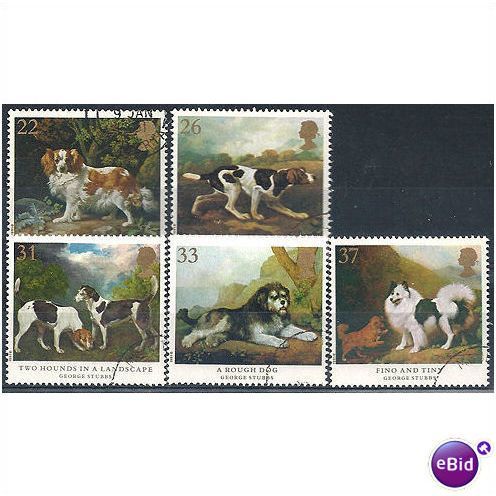 1991 Dogs Set SG1531-1535 Fine/Very Fine Used