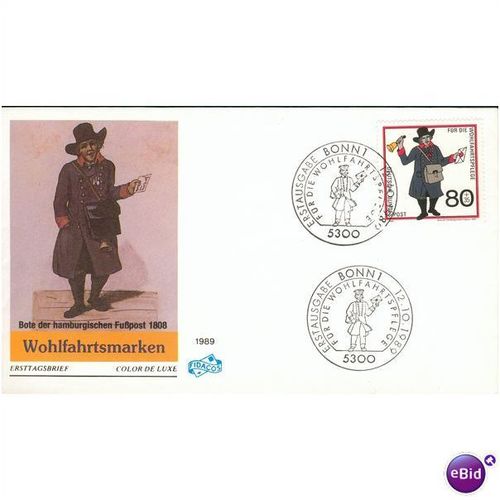 Germany FDC 1989 - SG 2289-2291 - Wohlfahrtsmarken x 3 set