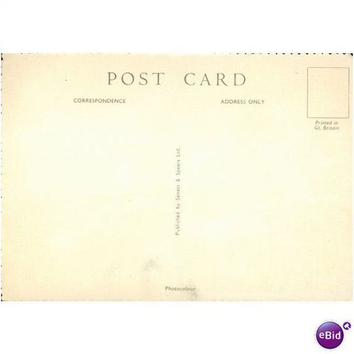 Vintage Postcard - The Wine Cave, Seagrove Hotel, Corbierre, Jersey