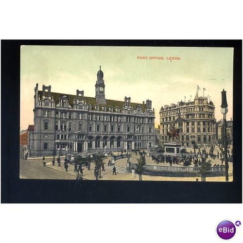 Yorkshire LEEDS Post Office Postcard by Star Series