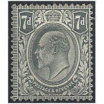 1910 SG249 7d Grey-Black Mounted Mint...