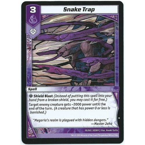 Kaijudo - Invasion Earth - #18/80 - Snake Trap