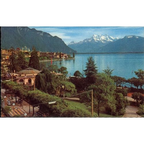 Switzerland Postcard - Montreux et les Dents du Midi - 10005