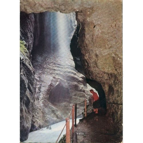 Austria PC - In Der Partnachklamm - Der GroBe Schleierfall, Huber Karte Nr. 8208