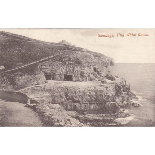 Swanage Tilly Whim Caves Dorset Postcard (Dor71730)