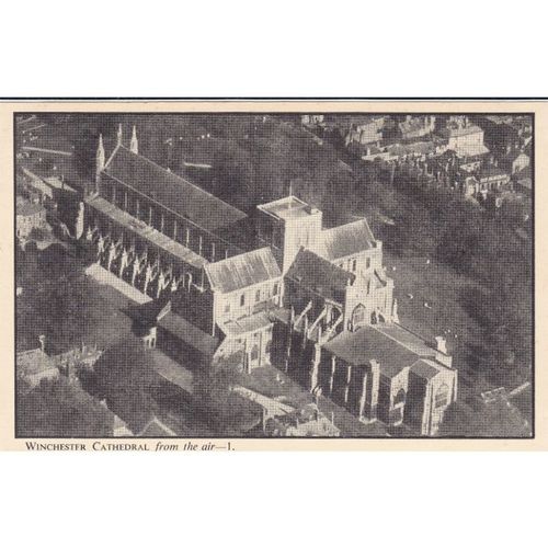 Winchester, Cathedral from the air Hampshire Postcard (HAM71800)