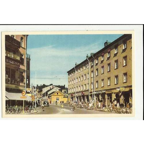 Sweden SODERTALJE Stargatan Postcard by Ahlen & Holm (T21)
