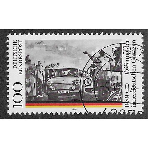 GER 1994 100pf '5TH ANN OF OPENING OF EAST/ WEST BORDERS' FINE USED (EBID60-272)