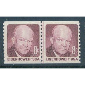 1402 8c Dwight Eisenhower Fine MNH CLP R0254