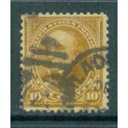 Used 283 10c Daniel Webster Fine M05348