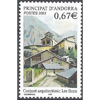 Andorre Français Michel 599 Neuf ** Cote (2008) 2.70 € Village Les Bons