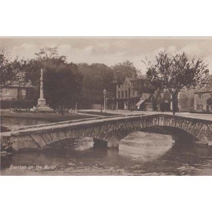 Bourton On The Water Gloucester Antique Postcard