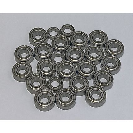 (24pcs) TAMIYA MF-01X CHASSIS Metal Sealed Ball Bearing Set