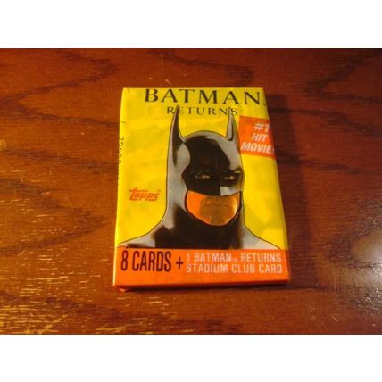 1991 Topps, BATMAN RETURNS, 3-Sealed Packs