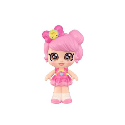 Kindi Kids Minis Donatina Posable Bobblehead Figure Doll With Glittery Eyes