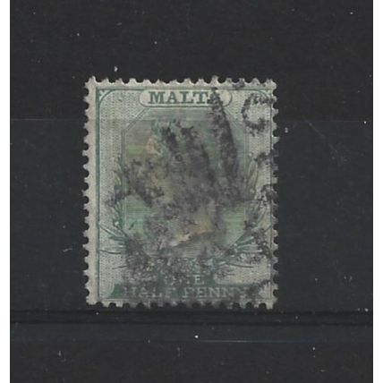 Malta.SG20 1/2d Green.Fine Used.Apr25g