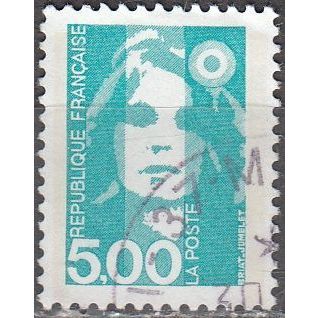 France 1990 Michel 2777 O Cote (2008) 1.00 € Marianne de Briat Cachet rond