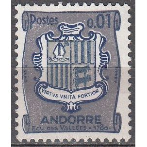 Andorre Français 1964 Michel 186 Neuf ** Cote (2008) 0.20 € Armoirie