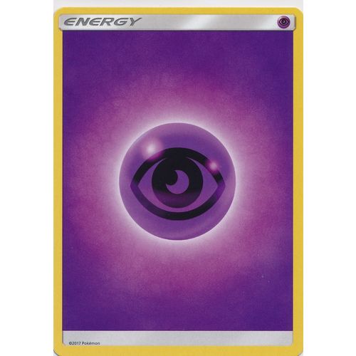 Pokemon Sun & Moon Psychic Energy