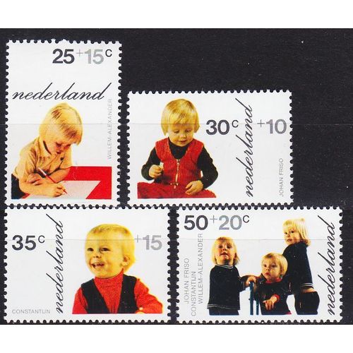 NIEDERLANDE NETHERLANDS [1972] MiNr 1001-04 ( **/mnh )