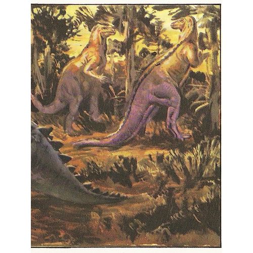 Panini's Dinosaurs Sticker Collection - Sticker No. 98