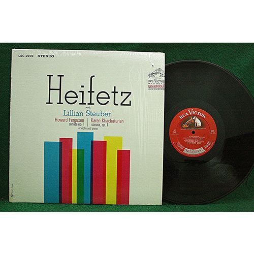 Heifetz/Steuber - Howard Ferguson: Son. No. 1/Karen Khachaturian - LSC 2909 - NM