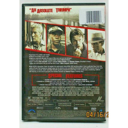 Brooklyn's Finest (DVD, 2010) Drama (L1)