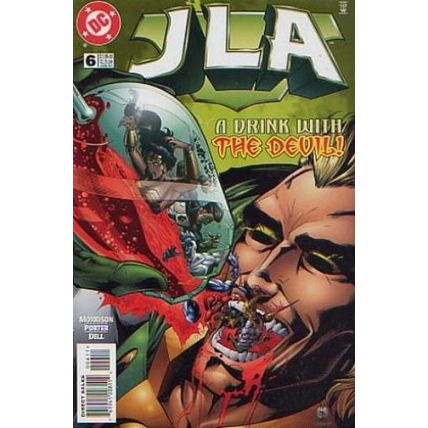 JLA (Vol 1) # 006 FN+ ORIG US COMICS