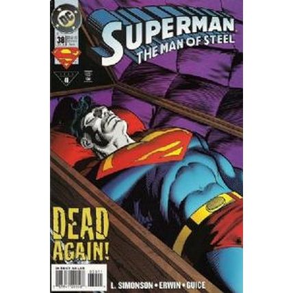 Superman: Man of Steel (Vol 1) # 038 VFN- AMERICAN COMICS