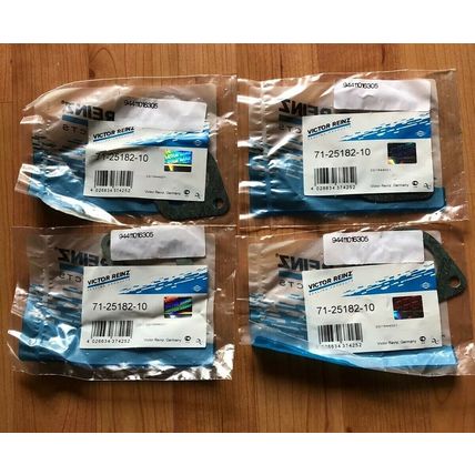 Porsche 944 VICTOR REINZ Engine Intake Manifold Gasket 71-25182-10 Set Of 4