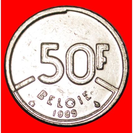 DUTCH LEGEND (1987-1993): BELGIUM ★ 50 FRANCS 1989! LOW START★NO RESERVE