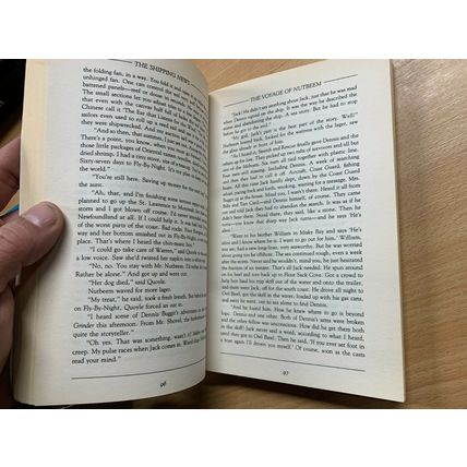 1994 E ANNIE PROULX "THE SHIPPING NEWS" FICTION PAPERBACK BOOK (P3)