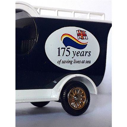 BOXED Model * ROYAL LIFEBOAT 175 yrs BULL-NOSED MORRIS VAN LLEDO 1999 VERY GOOD