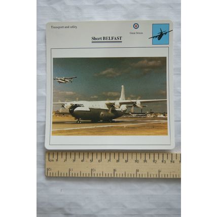 Short Belfast - GB - Transport & Utility - Collectors Club Card