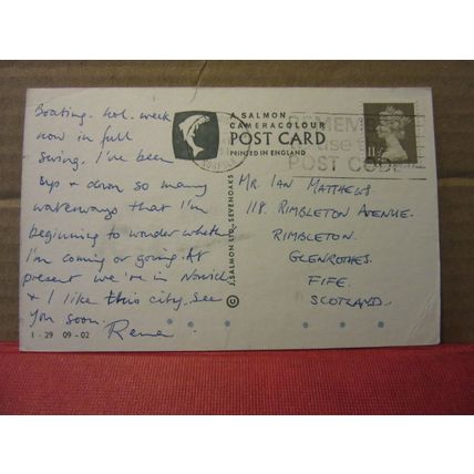 PULLS FERRY, NORWICH, NORFOLK. used postcard 1982 pm J Salmon =