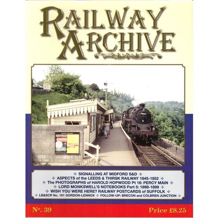 Railway Archive 39 Lightmoor Press (Very Good)