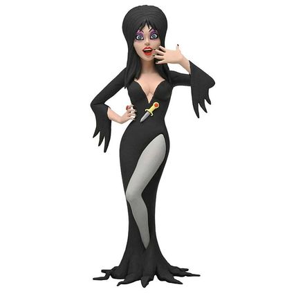 NECA Toony Terrors: Elvira (2021) *Mistress Of The Dark / 6" Posable Figure*