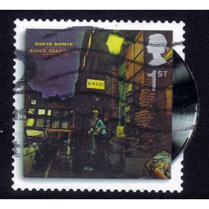 GB 2010 QE2 1st Classic Album Covers Rise & Fall ziggy Stardust SG 3001 (1449)