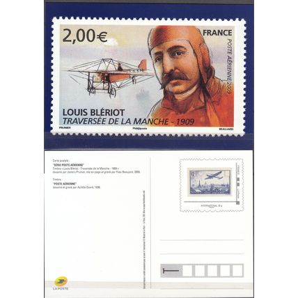 France 2023 PAP Carte Louis Blériot Neuf **