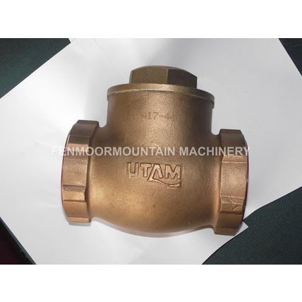 Bronze Valve, Utam V-1540 Swing Check BS5154B PN25 Marine 80mm 3"