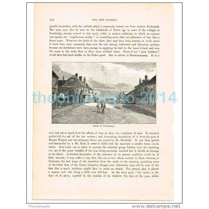 Winchelsea, A Street, Kent, England, Book Illustration (Print), 1882