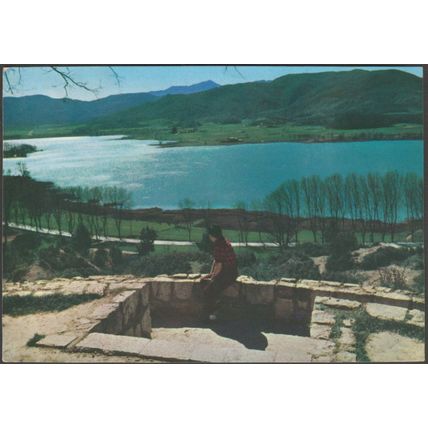 Vista General del Lago, Bañolas​​, Gerona, c.1960 - Soberanas Tarjeta Postal