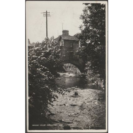 Bridge House, Ambleside, Westmorland, c.1940 - Pettitt RP Postcard