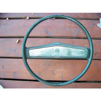 1975 DODGE VAN STEERING WHEEL OEM GREEN #2961241