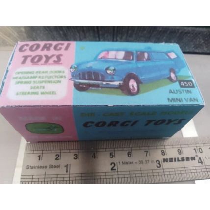 CORGI No450 Minivans empty hand crafted boxes