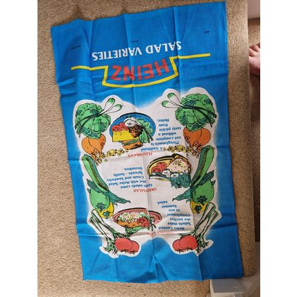 Vintage Heinz Salad Varieties Tea Towel