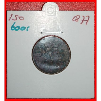 Ⰶ UNCOMMON (1860-1877): NETHERLANDS ★ 1 CENT 1877! HOLDER! ★LOW START★NO RESERVE