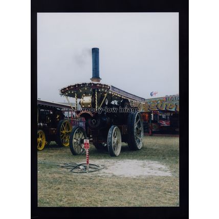 tz0357 - Burrell Showmen's Traction Engine 3295 "Princess Royal" GDSF. photo 7x5