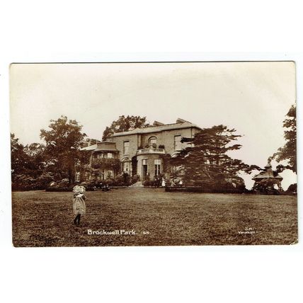 London postcard Brockwell Park Lambeth